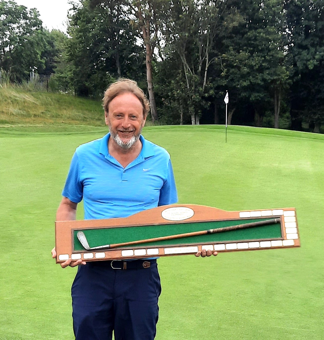 NEW SENIOR GOLFER NICK DRAPER WINS THE SENIOR MEN'S CHAMPIONSHIP 2021